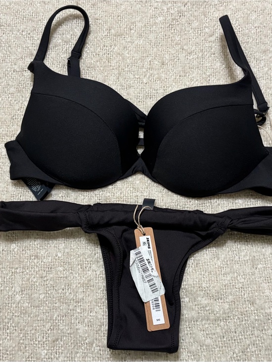SKIMS Other - SKIMS Black Women's Two-Piece Swim Bikini Set